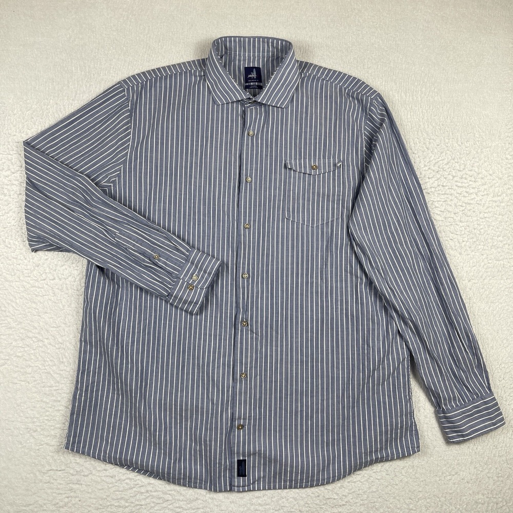 Johnnie-O Shirt Mens XXL Workwear Preppy Casual Office Everyday Traveler Job